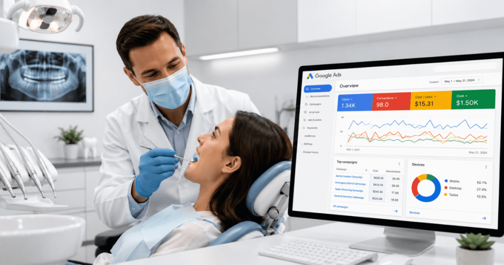 google-ads-for-dentists-keyword-research